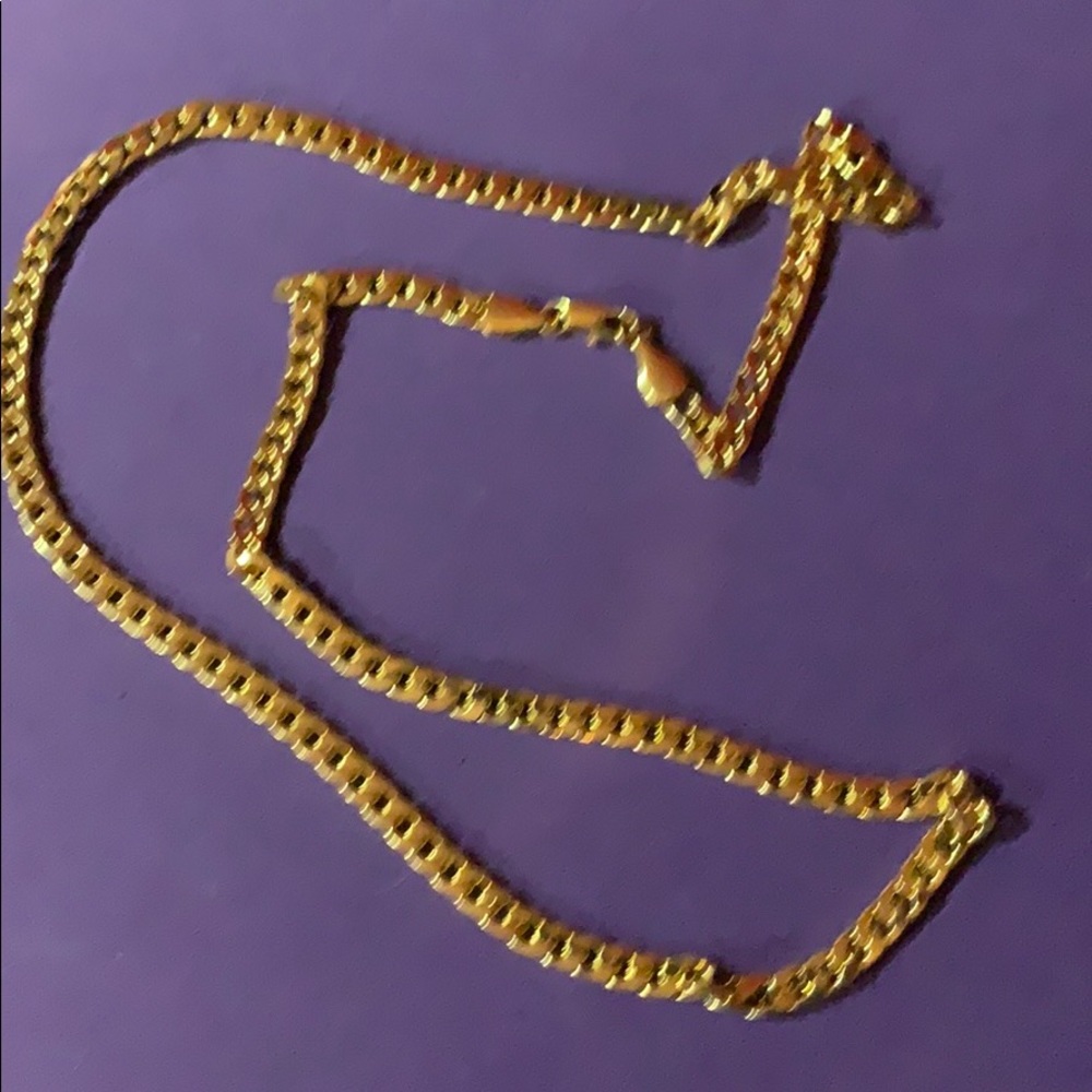 Lab Created Gold Chain Men’s